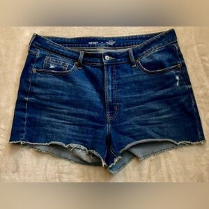 Old Navy Women's Dark Blue Jean Shorts